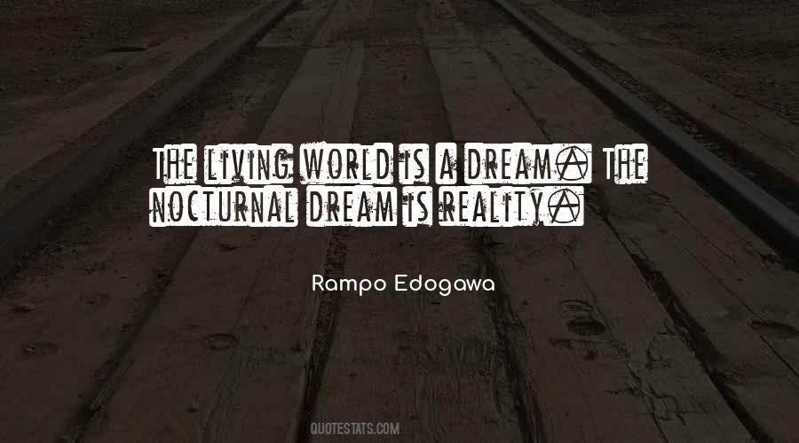 Rampo Edogawa Quotes #1741430