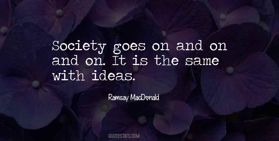 Ramsay MacDonald Quotes #1348654