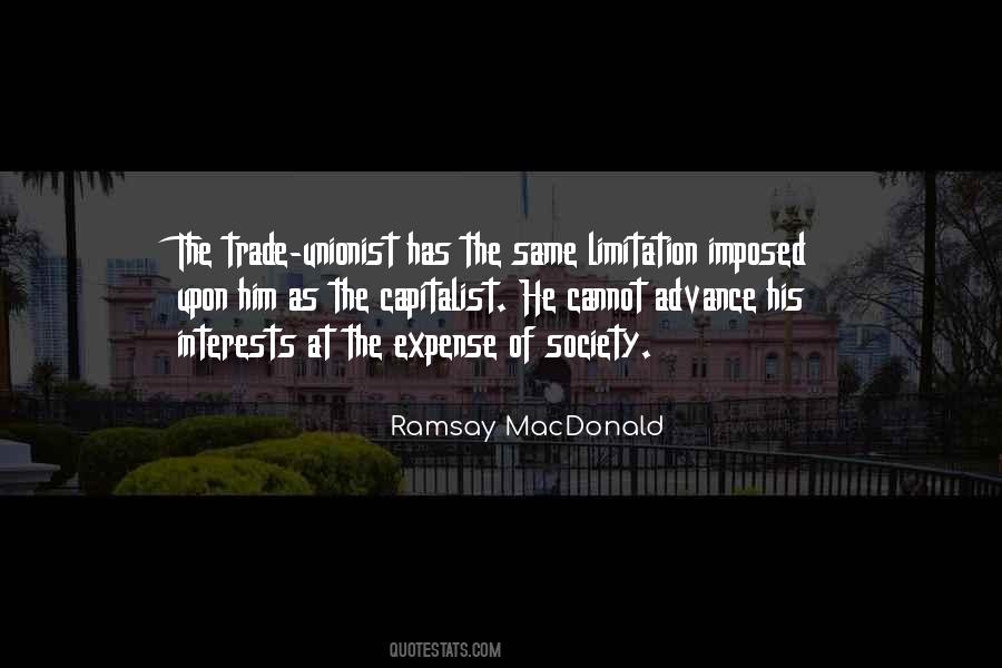 Ramsay MacDonald Quotes #1457482