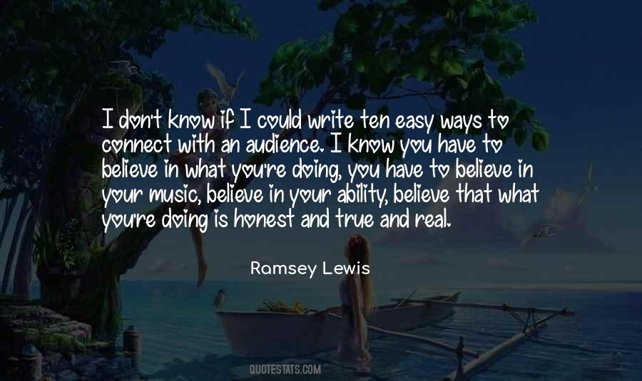 Ramsey Lewis Quotes #1470602