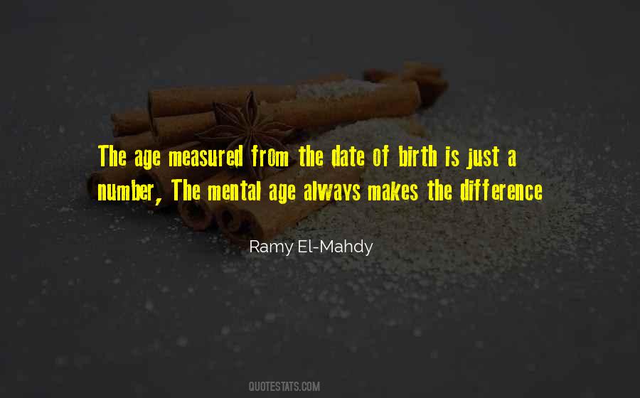 Ramy El-Mahdy Quotes #594299