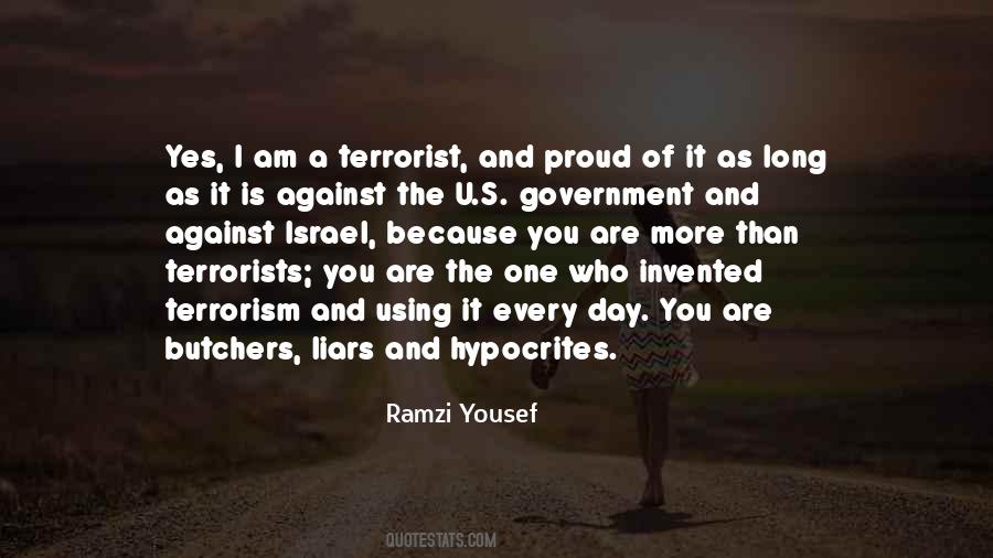 Ramzi Yousef Quotes #1276655 Ramzi Yousef Quotes #1276655