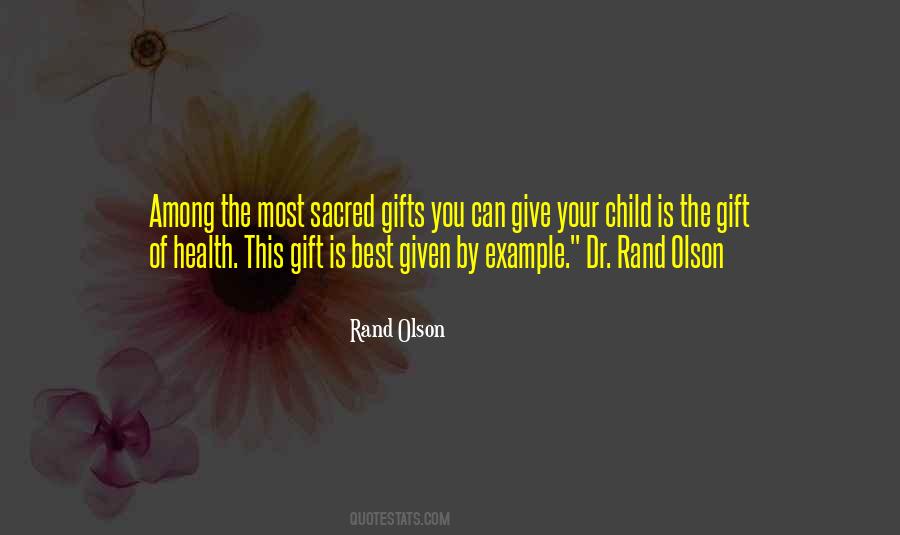 Rand Olson Quotes #1133723