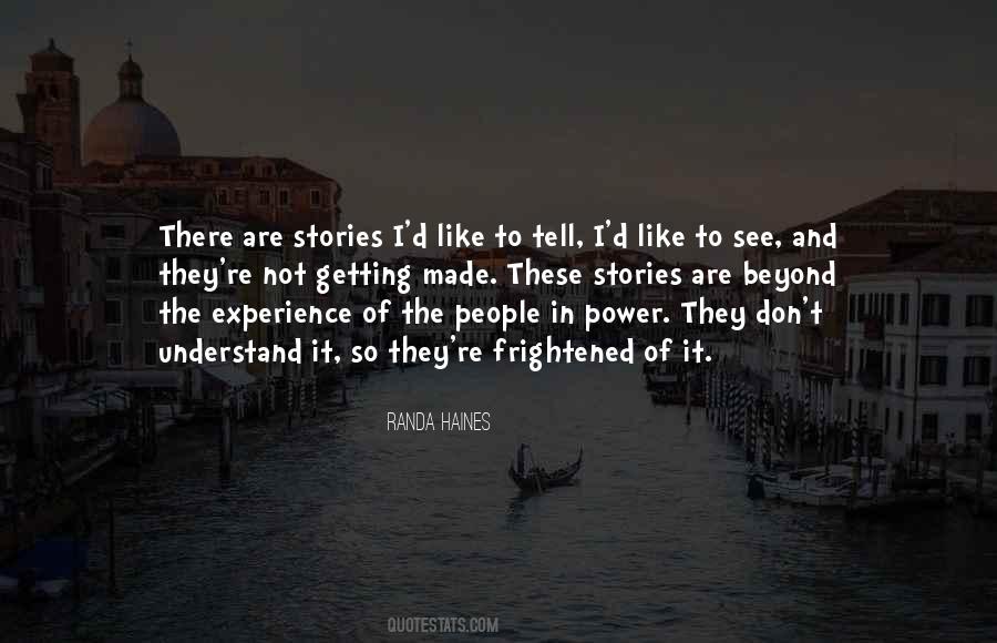 Randa Haines Quotes #76391