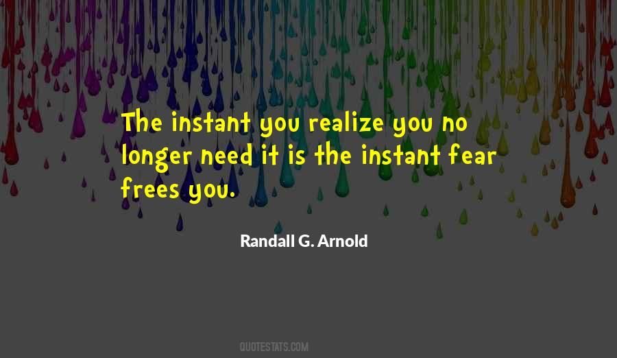 Randall G. Arnold Quotes #811073