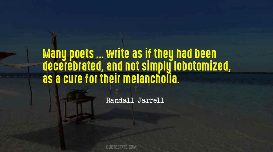 Randall Jarrell Quotes #1508829