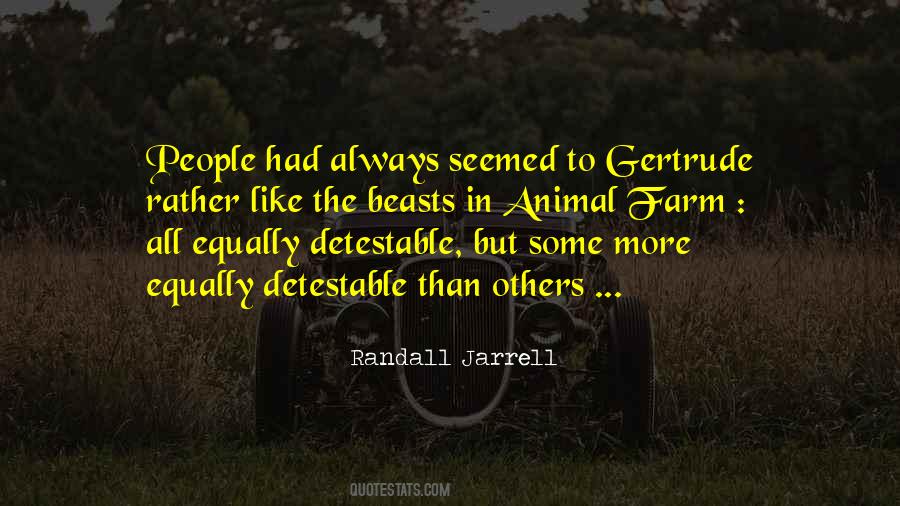 Randall Jarrell Quotes #670927