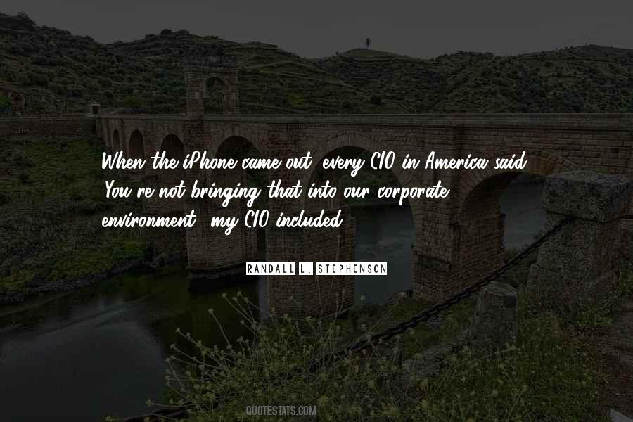 Randall L. Stephenson Quotes #494125
