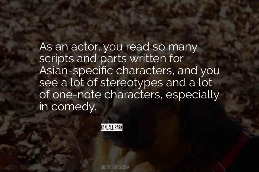 Randall Park Quotes #1337411