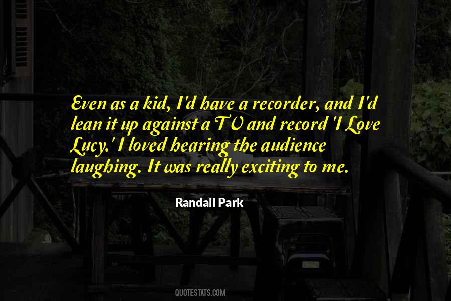 Randall Park Quotes #523244