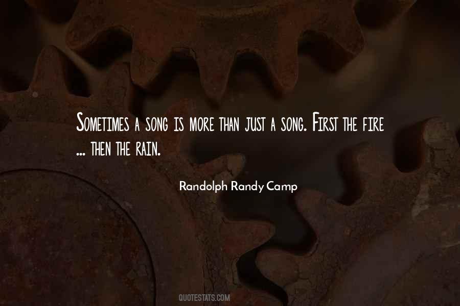 Randolph Randy Camp Quotes #1626663