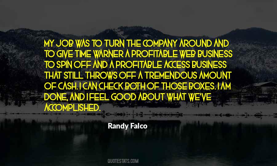 Randy Falco Quotes #207445