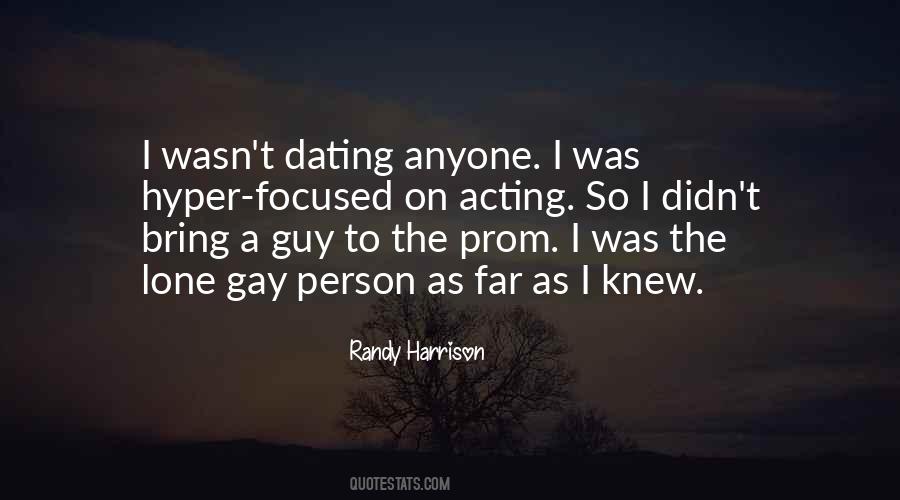 Randy Harrison Quotes #1152577