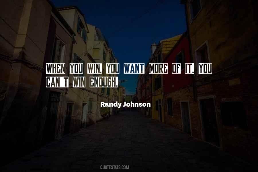 Randy Johnson Quotes #949263
