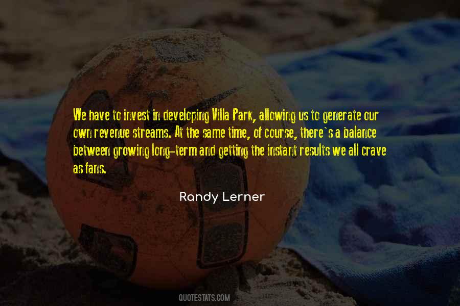 Randy Lerner Quotes #1547255