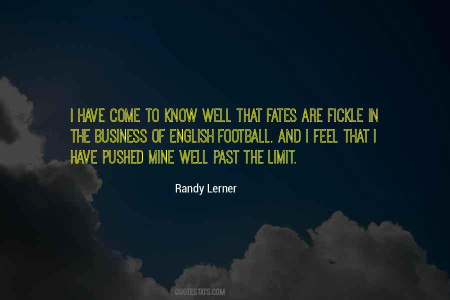 Randy Lerner Quotes #551299