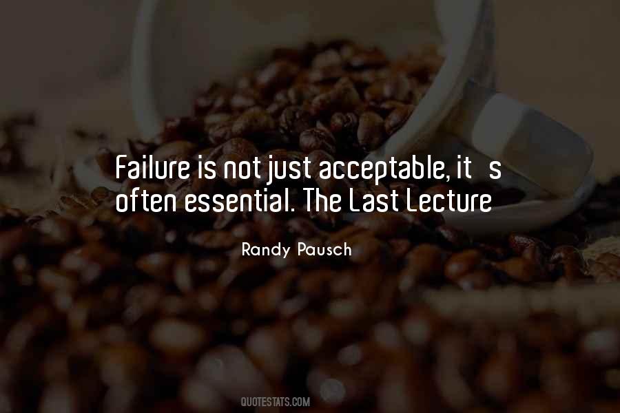 Randy Pausch Quotes #1724814