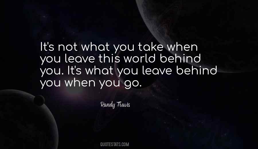 Randy Travis Quotes #1568747