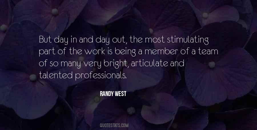 Randy West Quotes #1229747