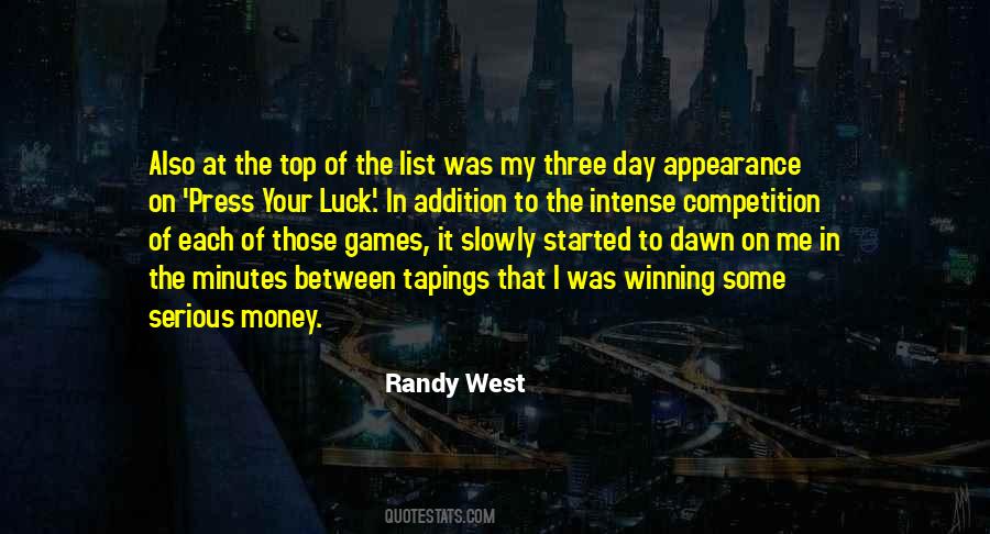 Randy West Quotes #196488