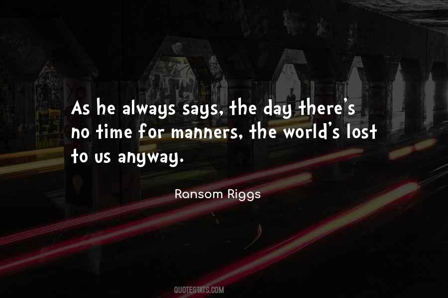 Ransom Riggs Quotes #748799