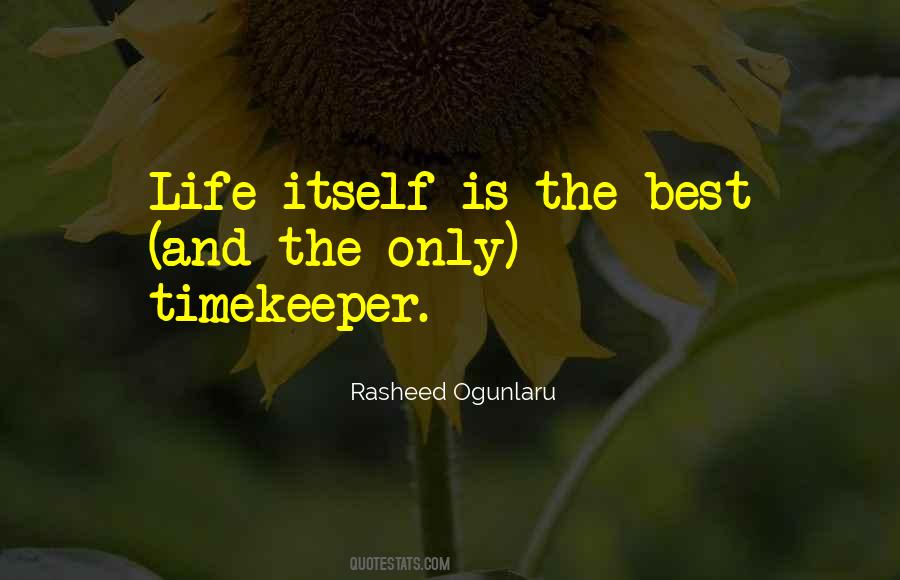 Rasheed Ogunlaru Quotes #1075873