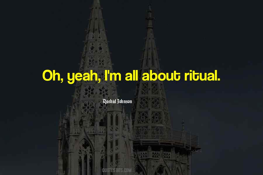 Rashid Johnson Quotes #1280225