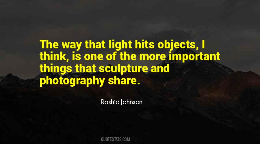 Rashid Johnson Quotes #1700643