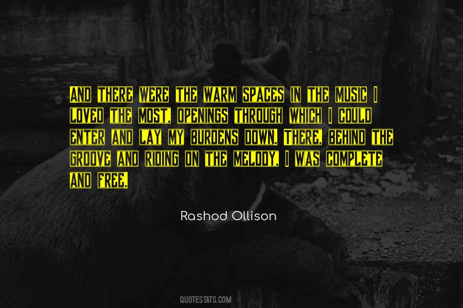 Rashod Ollison Quotes #698628