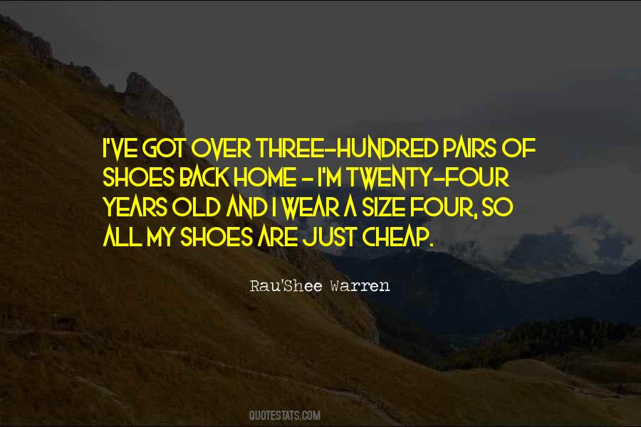 Rau'Shee Warren Quotes #195155