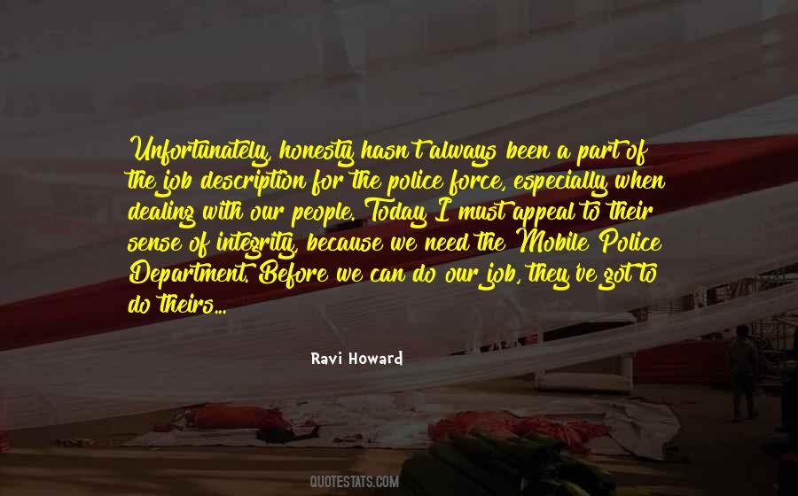 Ravi Howard Quotes #187037