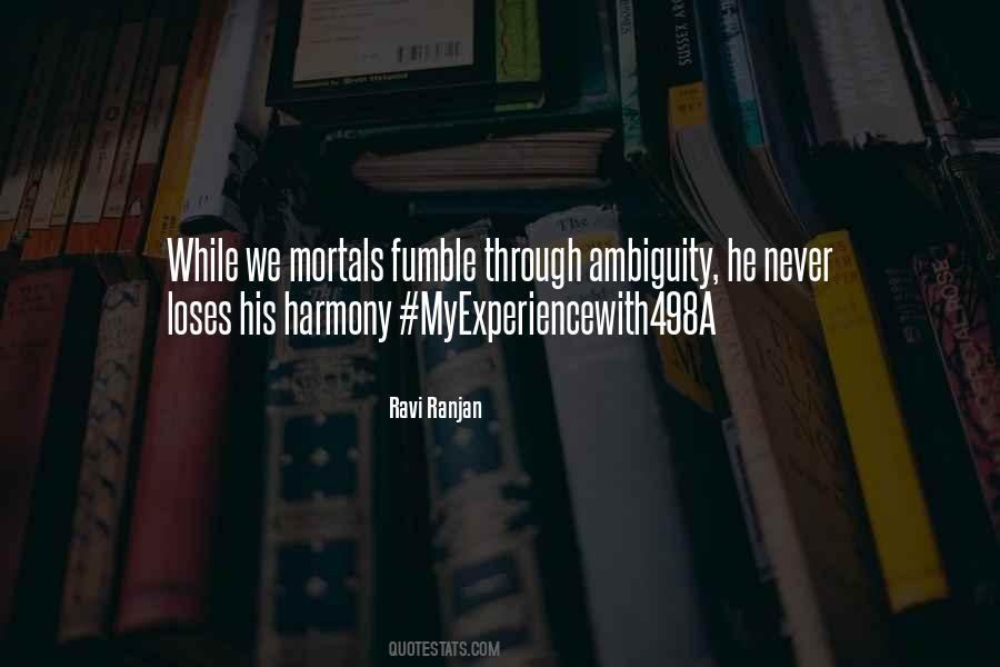 Ravi Ranjan Quotes #1090014