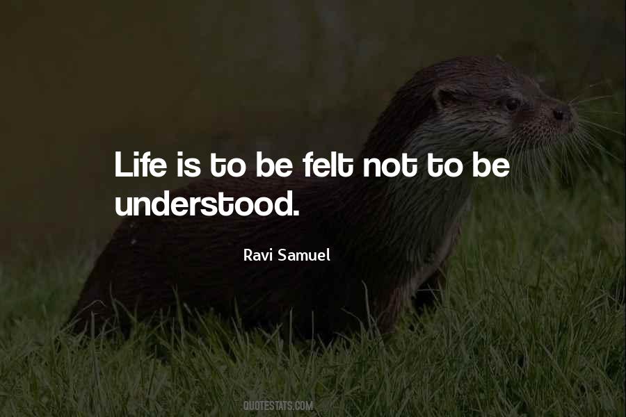 Ravi Samuel Quotes #692255