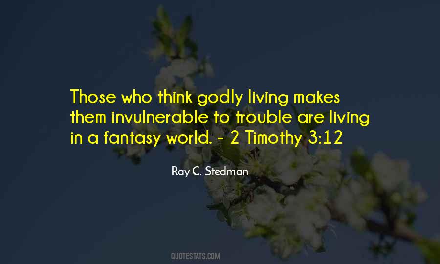 Ray C. Stedman Quotes #1397812