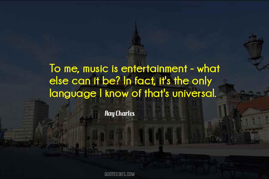 Ray Charles Quotes #58266