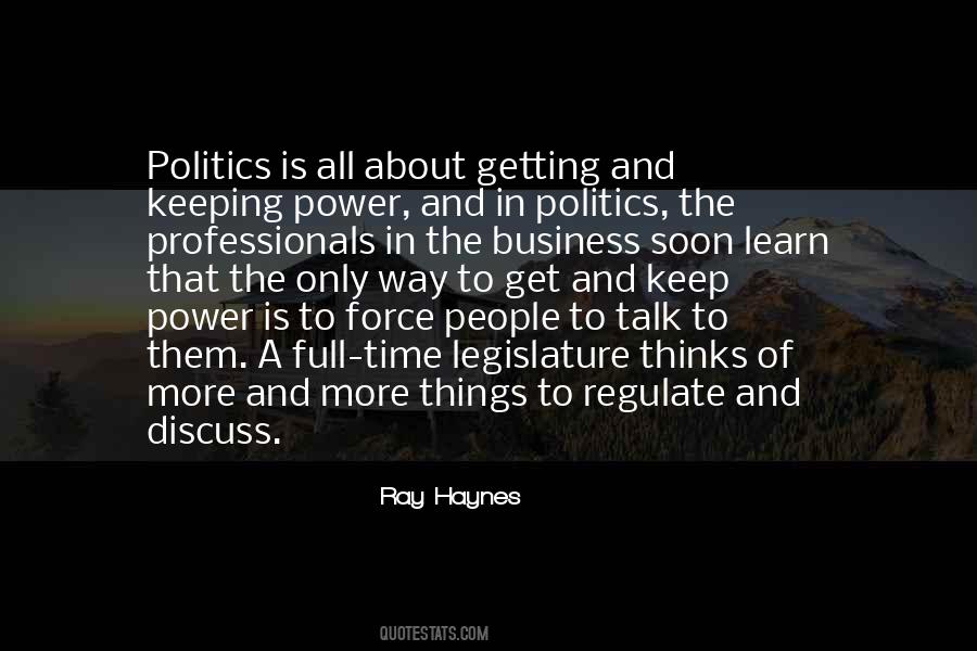 Ray Haynes Quotes #861290