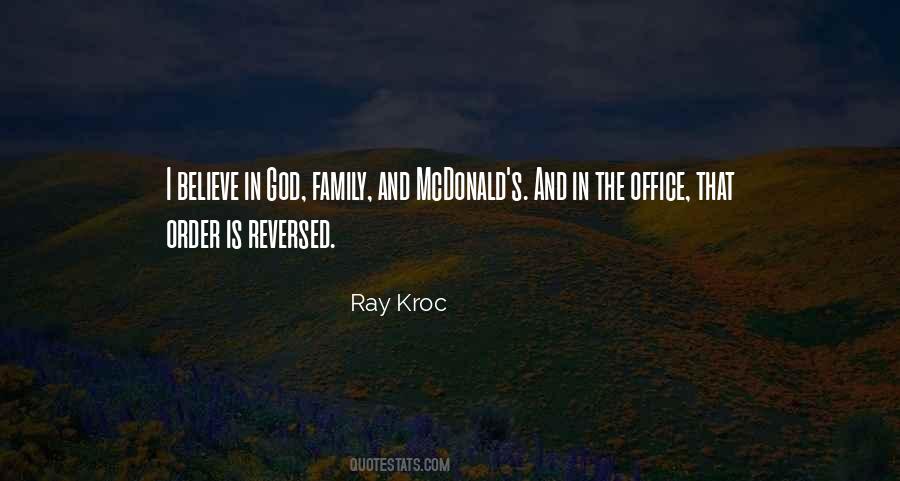 Ray Kroc Quotes #1218022