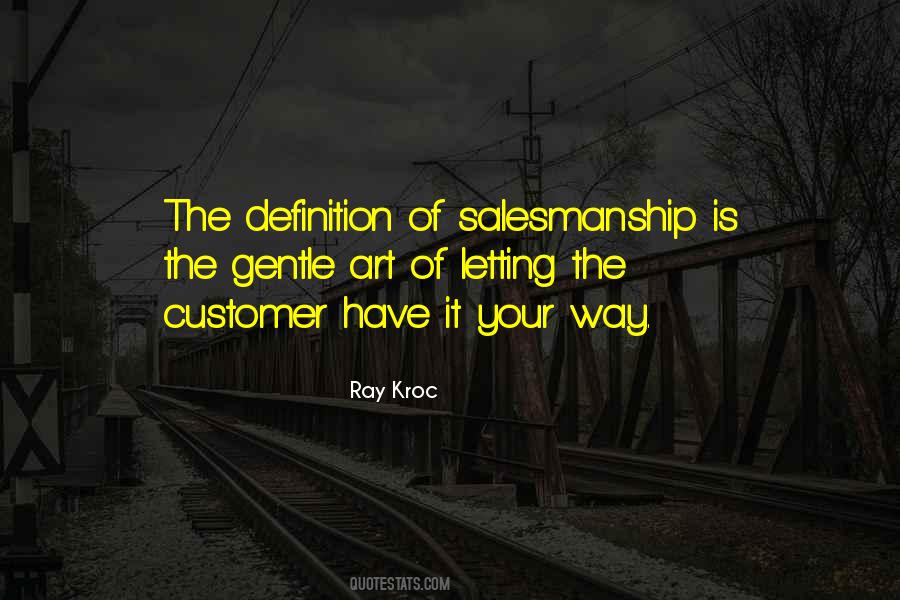 Ray Kroc Quotes #1846071