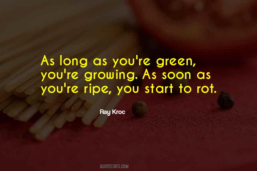 Ray Kroc Quotes #325281