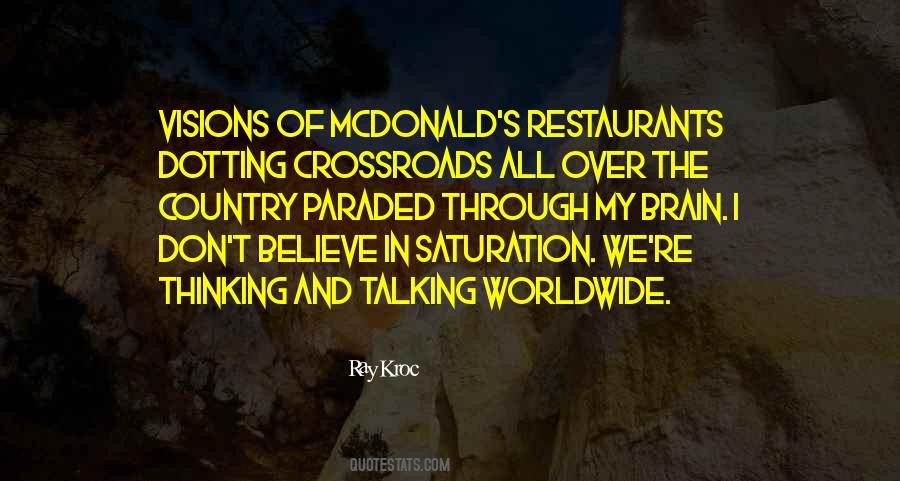 Ray Kroc Quotes #459157