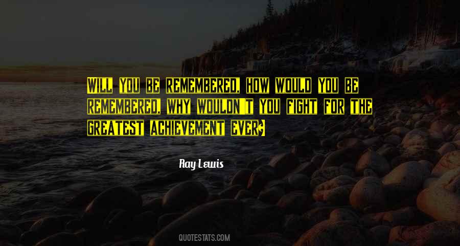 Ray Lewis Quotes #924751