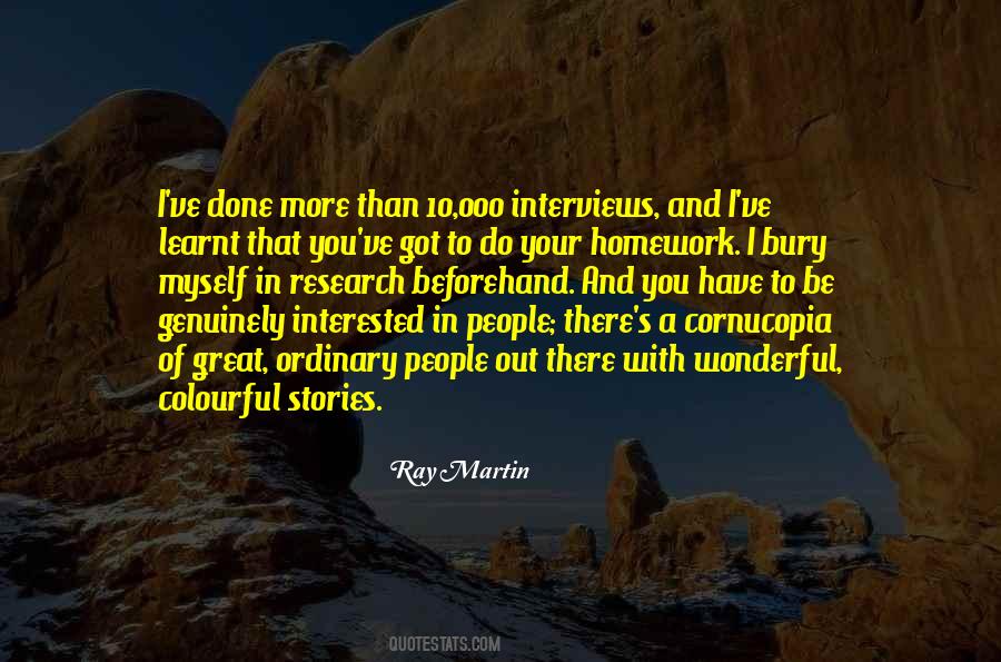 Ray Martin Quotes #1542340