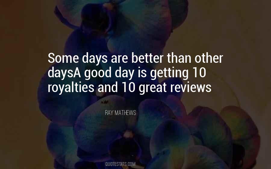 Ray Mathews Quotes #714192