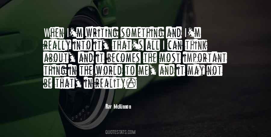Ray McKinnon Quotes #988685