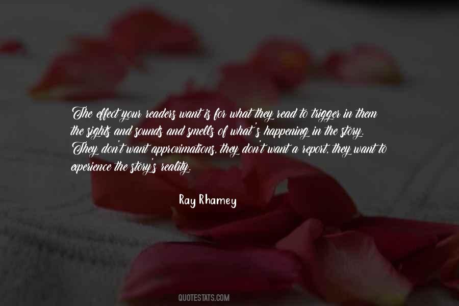 Ray Rhamey Quotes #1019660