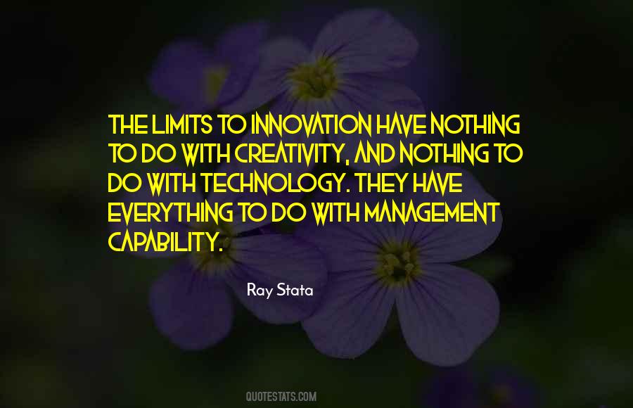 Ray Stata Quotes #115032