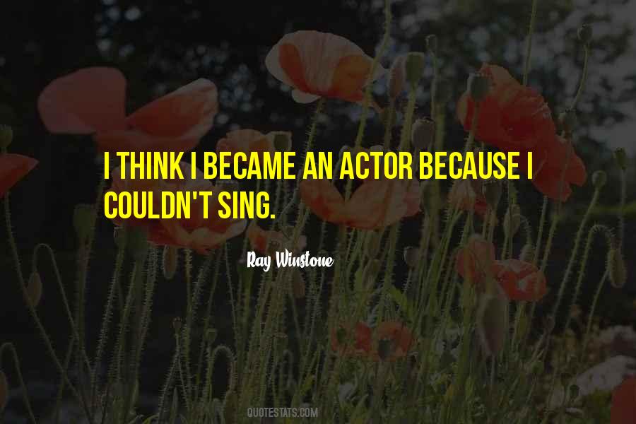 Ray Winstone Quotes #1050981