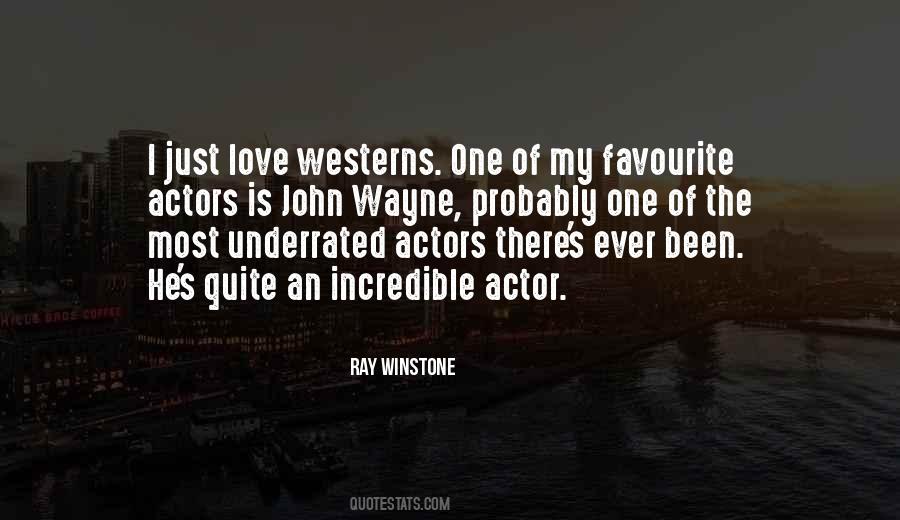 Ray Winstone Quotes #279244