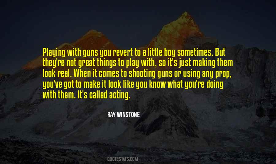 Ray Winstone Quotes #305331