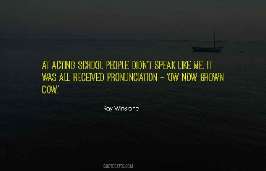 Ray Winstone Quotes #70675
